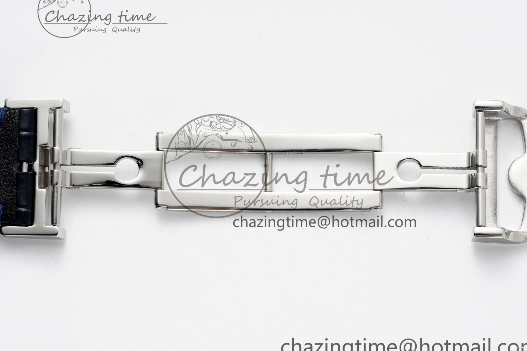 MIROTIME 1230 Portuguese Chrono IW3716 RSF 1:1 Best Edition Blue Dial on Black Leather Strap A RelaxedFit 7045